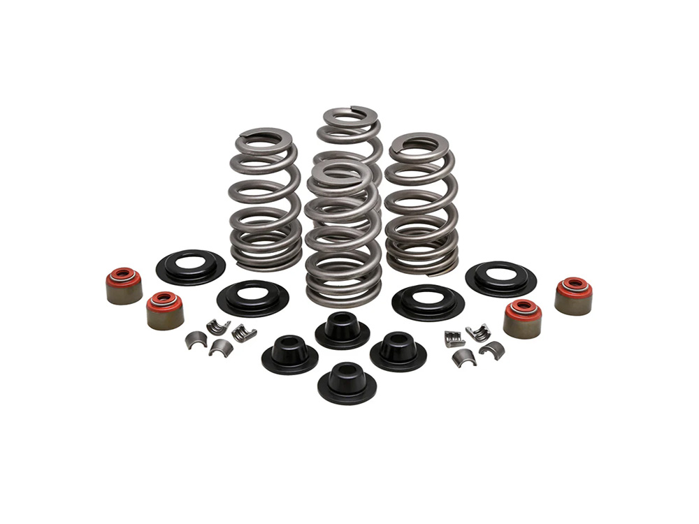 KPM Valve Spring Kit. Fits Twin Cam 2005-2017 & Sportster 2004-2021. Beehive Springs with .660in. Lift