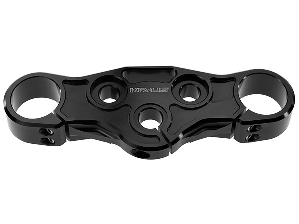 Bully Billet Top Clamp - Black. Fits Low Rider S 2020up.