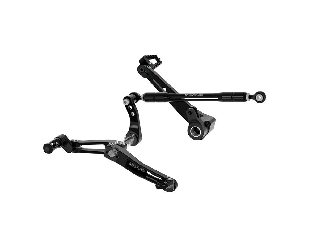 Apex SS3 Foot Controls – Black. Fits Touring 2014up.