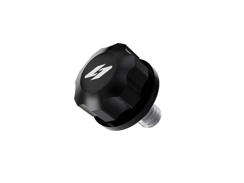 Pro-Line 1/4in.-20 Seat Mount Screw - Black. Fits H-D 1996up - Kraus Moto