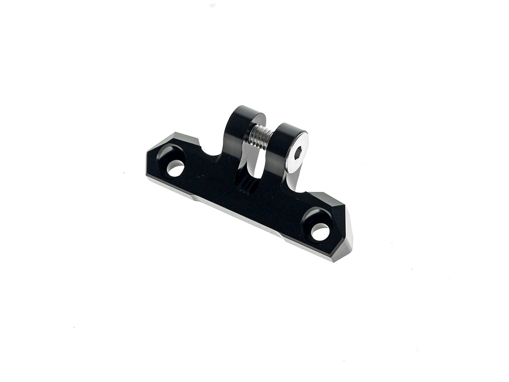 Isolated Riser Top Gauge Mount - Black
