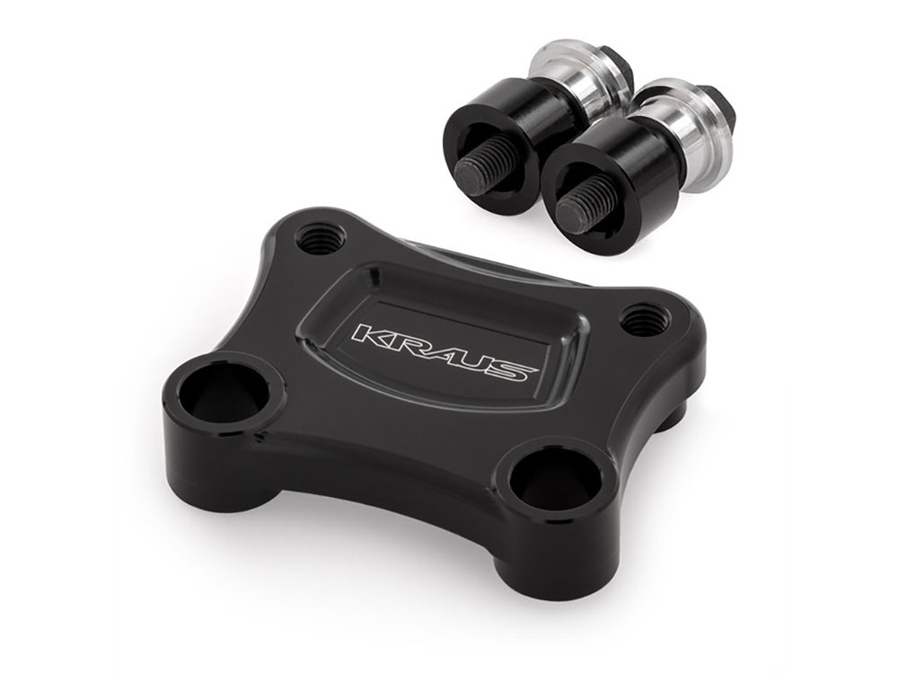 T-Rex Pullback Plate - Black. Fits Dyna 2006-2017