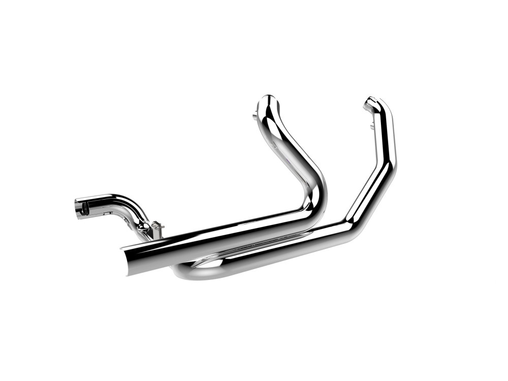 Right Side Tuck & Under Headers - Chrome. Fits Touring 2009-2016.