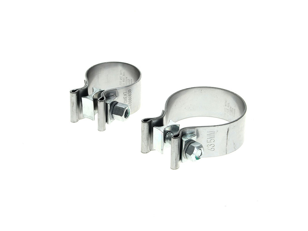 Exhaust Clamps. Muffler to Header. Fits Touring 2017up