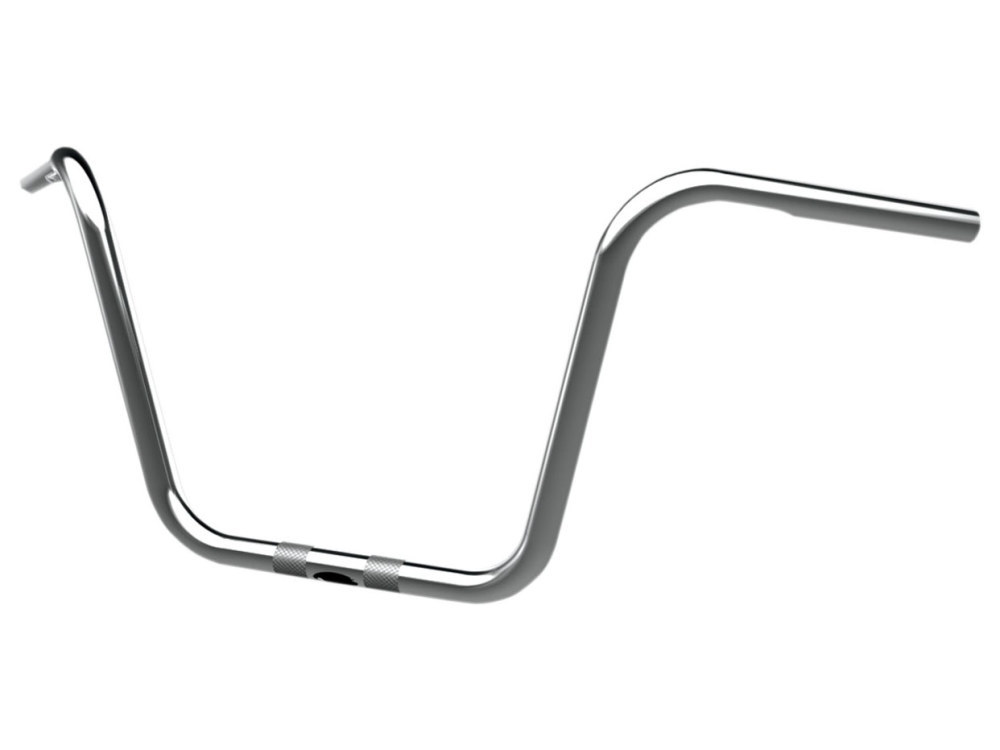 12in. x 1in. Bobber Ape Hanger Handlebar - Chrome.