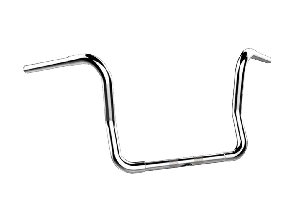 12in. x 1-1/4in. Fat Bagger Ape Handlebar – Chrome. Fits Touring 1996up with Fairing.