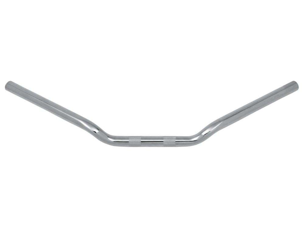 26in. wide x 1in. Low-Rise Drag Bar Handlebar – Chrome.