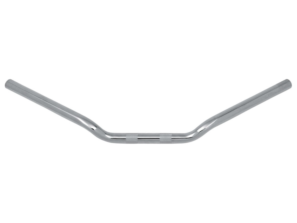 26in. wide x 1in. Low-Rise Drag Bar Handlebar - Chrome.