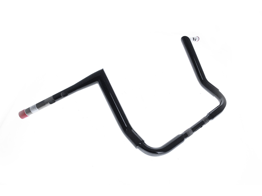 Khrome Werks 12in. x 1-1/2in. Buck Fifty Handlebar - Gloss Black. Fits CVO Street Glide 2023up & Street Glide 2024up