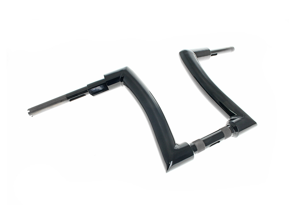 2.0in. Strip Bar, 14in. x 2in. Ape Hanger Handlebar - Gloss Black.