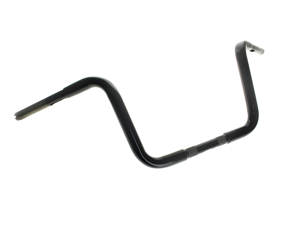 LA Choppers 10in. x 1-1/4in. Ape Hanger Handlebar - Gloss Black