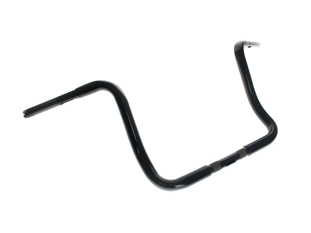 12-1/2in. x 1-1/4in. Bagger Ape Handlebar - Gloss Black. Fits Ultra Models 1996-2024 and Street Glide 1996-2023