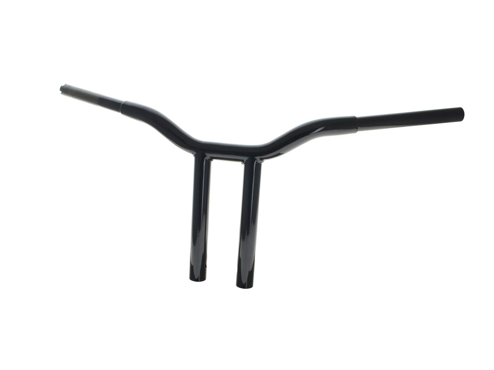 12in. x 1-1/4in. Straight One Piece Kage Fighter Handlebar - Gloss Black.