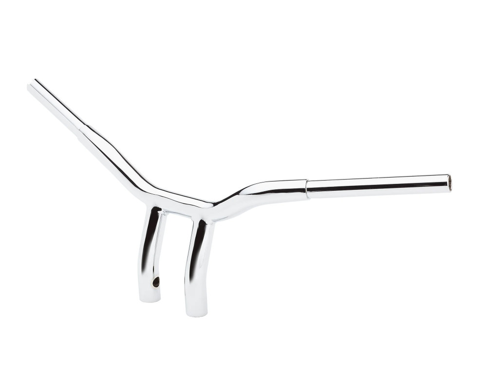 8in. x 1-1/4in. Pullback One Piece Kage Fighter Handlebar - Chrome.