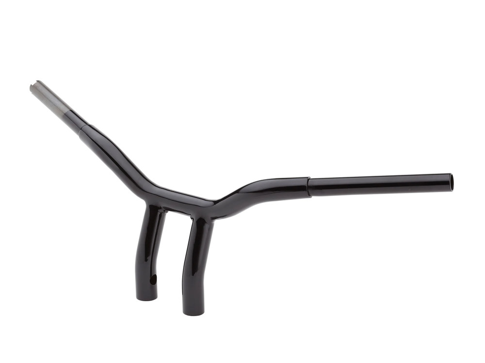 8in. x 1-1/4in. Pullback One Piece Kage Fighter Handlebar – Gloss Black.