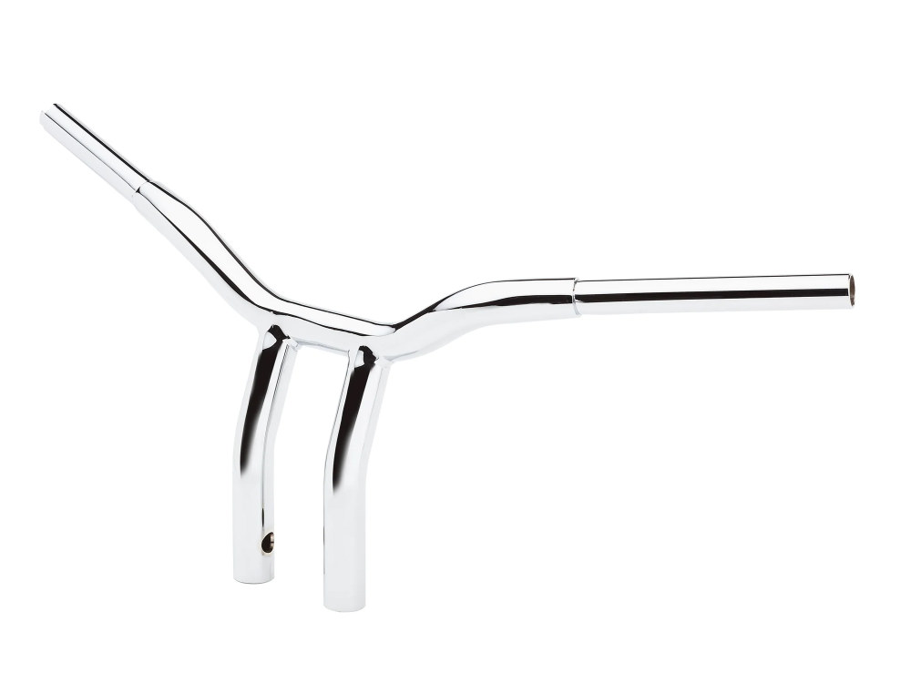 12in. x 1-1/4in. Pullback One Piece Kage Fighter Handlebar - Chrome.