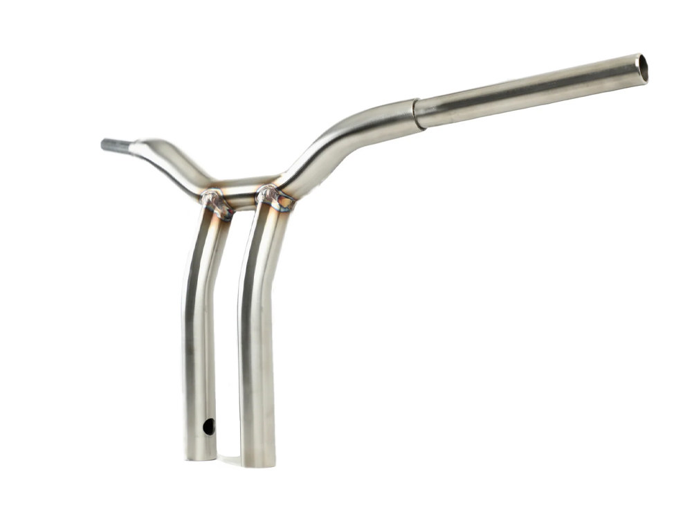12in. x 1-1/4in. Pullback One Piece Kage Fighter Handlebar – Stainless.