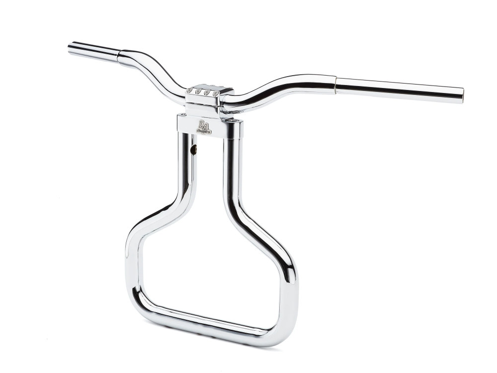 16in. x 1-1/4in. Straight Kage Fighter Handlebar - Chrome. Fits Road Glide 2015-2023