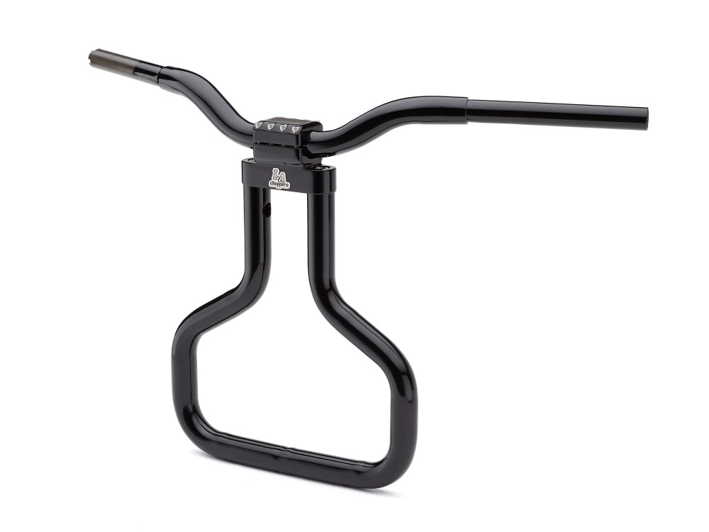 16in. x 1-1/4in. Straight Kage Fighter Handlebar - Gloss Black. Fits Road Glide 2015-2023