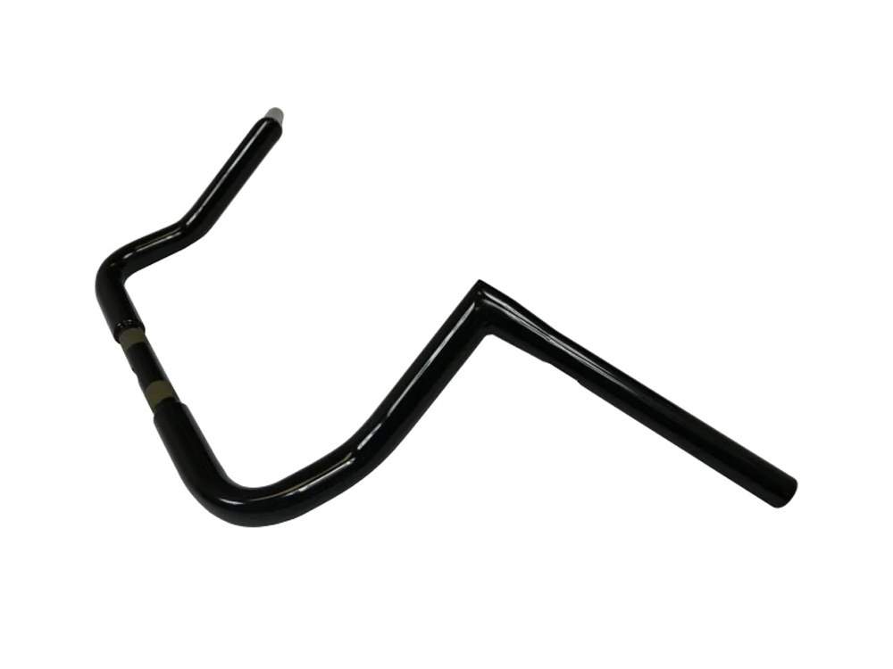 10in. x 1-1/4in. Twin Peaks Handlebar - Gloss Black. Fits Ultra Models 1996-2024 and Street Glide 1996-2023