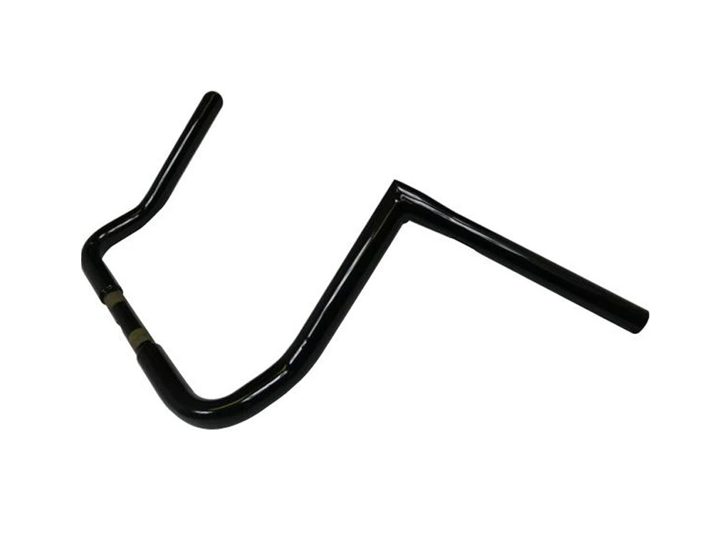 12in. x 1-1/4in. Twin Peaks Handlebar - Gloss Black. Fits Ultra Models 1996-2024 and Street Glide 1996-2023