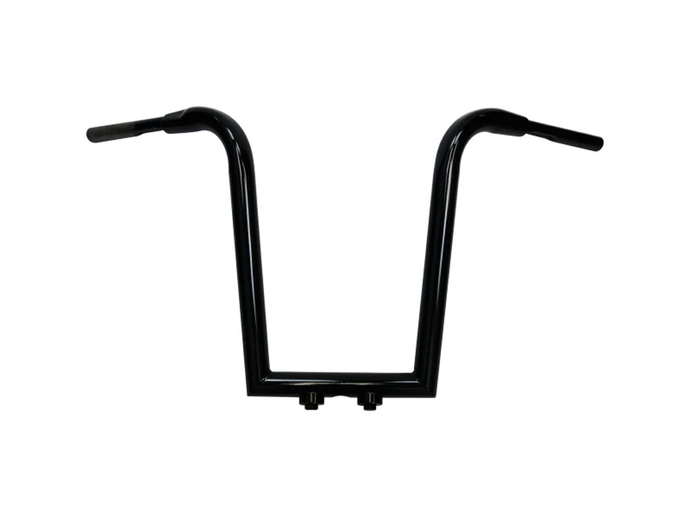 LA Choppers 16in. x 1-1/2in. Miter Cut Tree Hugger Handlebar – Gloss Black.