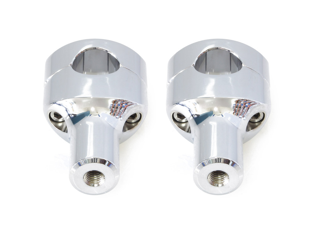 3in. Straight Two Piece Riser Kit - Chrome. Fits 1-1/4in. Handlebar
