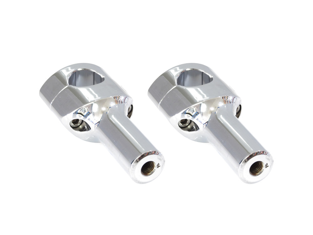 4in. Straight Two Piece Riser Kit – Chrome. Fits 1.25in. Handlebar.