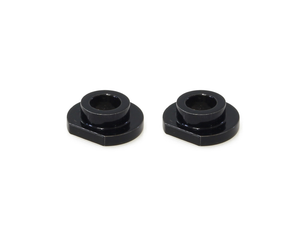 Riser Adapters – Gloss Black. Fits Softail Blackline 2011-2013.