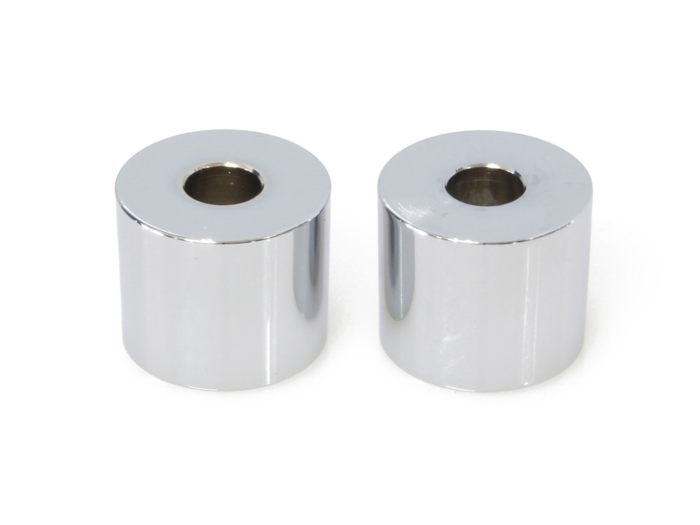 1in. Tall x 1.25in. Thick Riser Spacers – Chrome.
