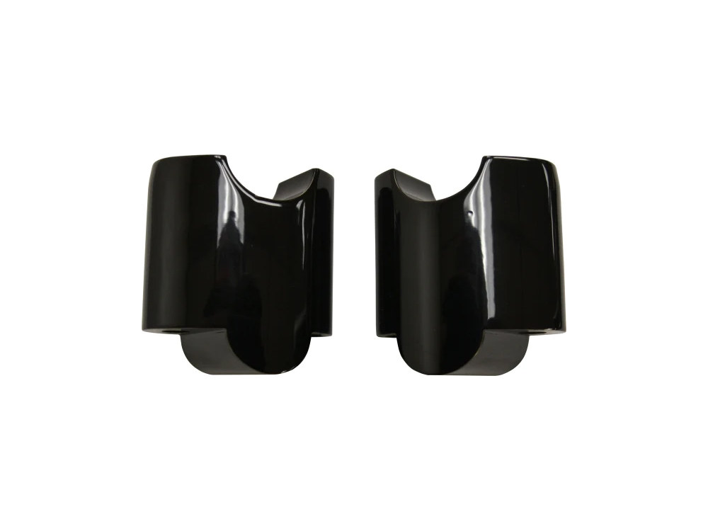 2in. Riser Spacers – Gloss Black. Fits Sportster Forty-Eight 2010-2021.