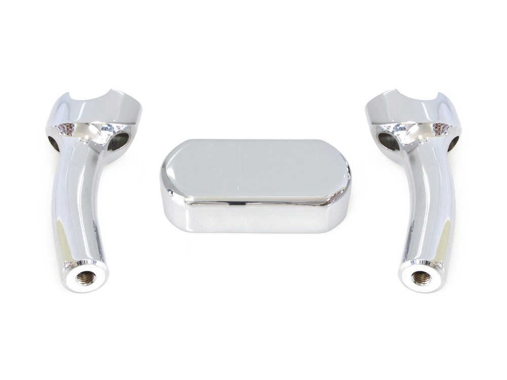 5.5in. Pullback One Piece Riser Kit - Chrome. Fits 1-1/4in. Handlebar