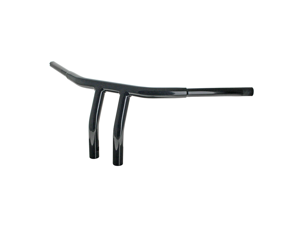 8in. x 1-1/4in. Drag T-Bar Handlebar - Gloss Black