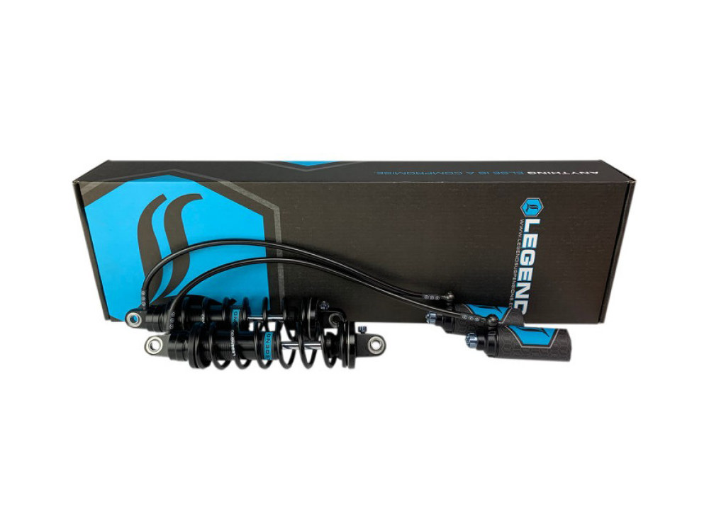 Revo ARC Remote Reservoir Suspension. 14in. Adjustable Rear Shock Absorbers - Black. Fits Touring 2014up.Note: 14? Revo-ARC is not compatible with 2023/2024 CVO Road Glide, CVO Road Glide ST, and CVO Street Glide