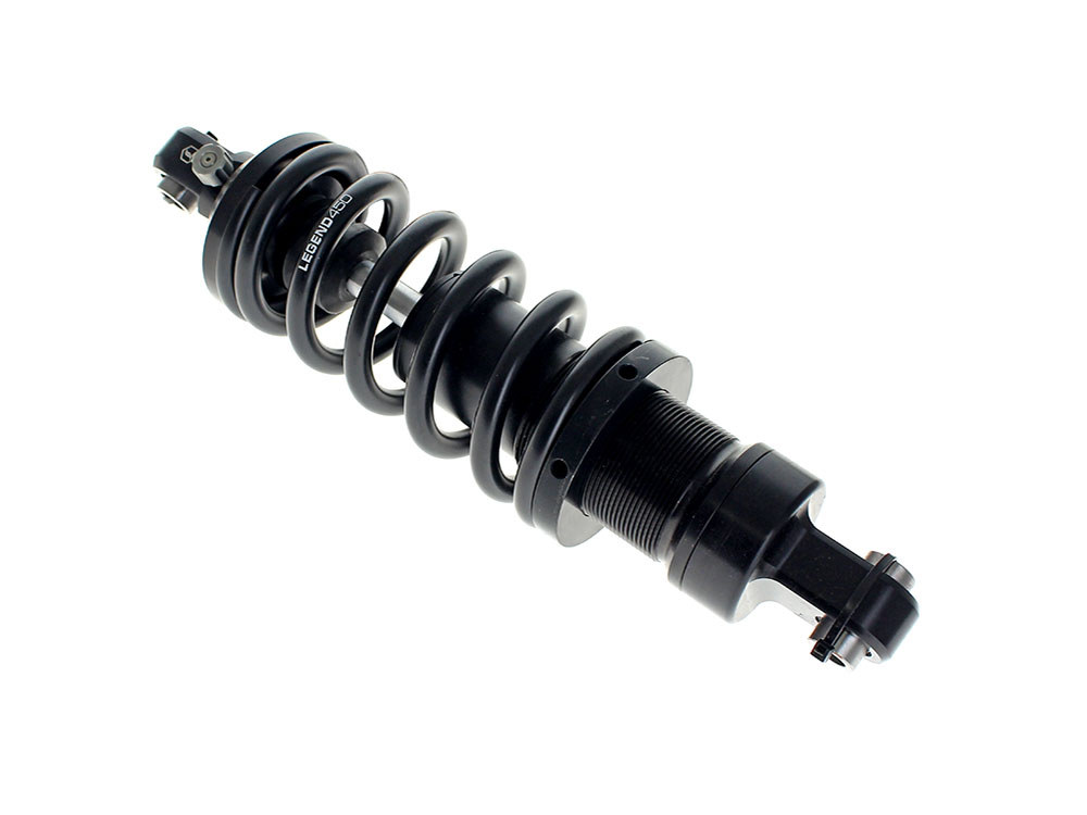 REVO-A Series, 13.5in. Adjustable Rear Shock Absorbers - Black. Fits Softail 2018-2024