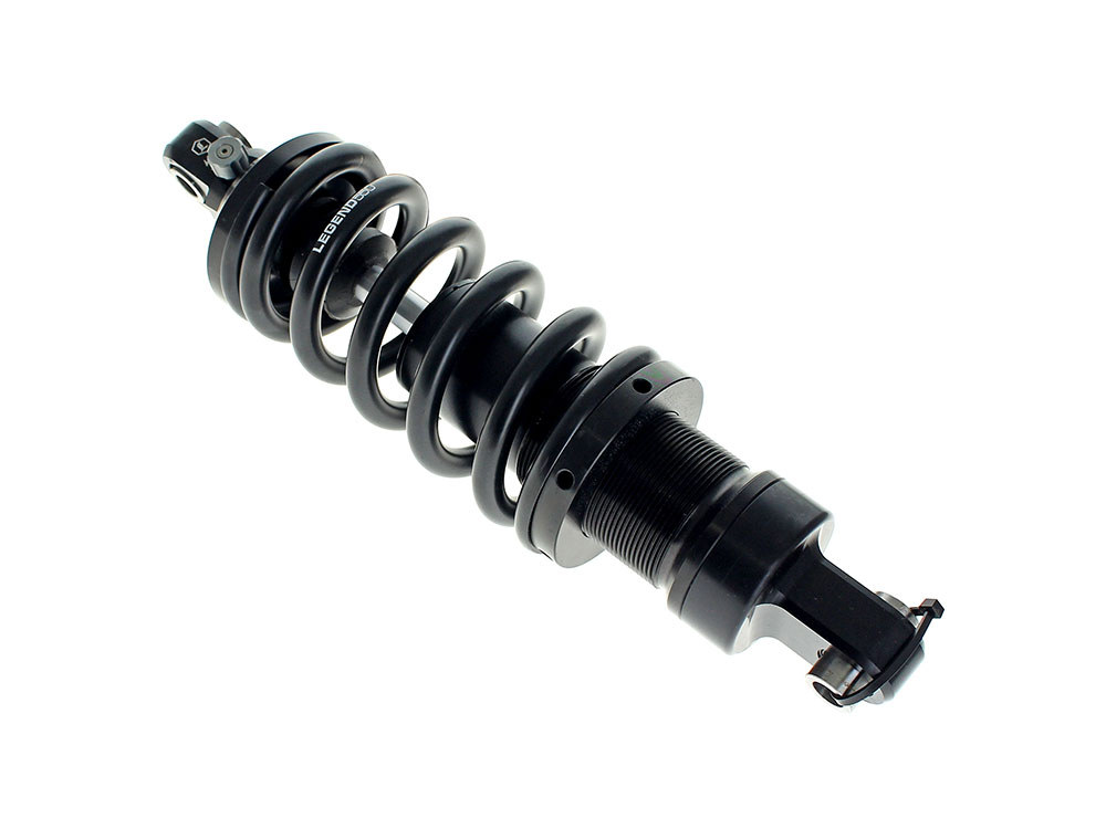 REVO-A Series, 13.5in. Adjustable Heavy Duty Rear Shock Absorbers - Black. Fits Softail 2018-2024