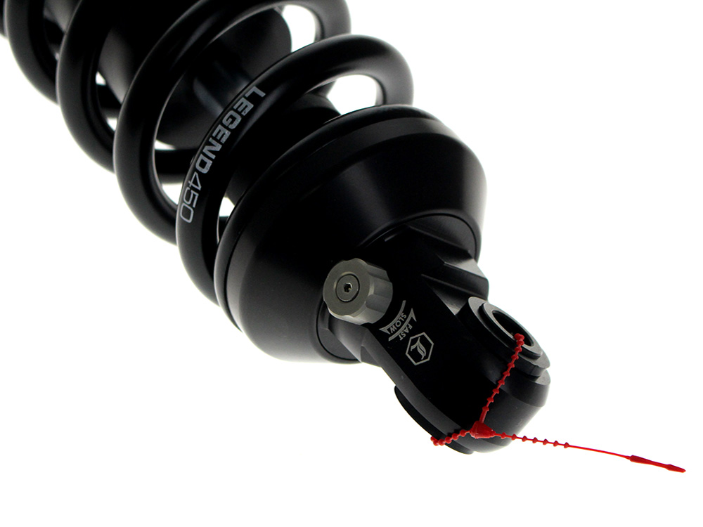 REVO-A Series, 13in. Adjustable Rear Shock Absorbers - Black. Fits Softail 2025up. - Legend Suspension