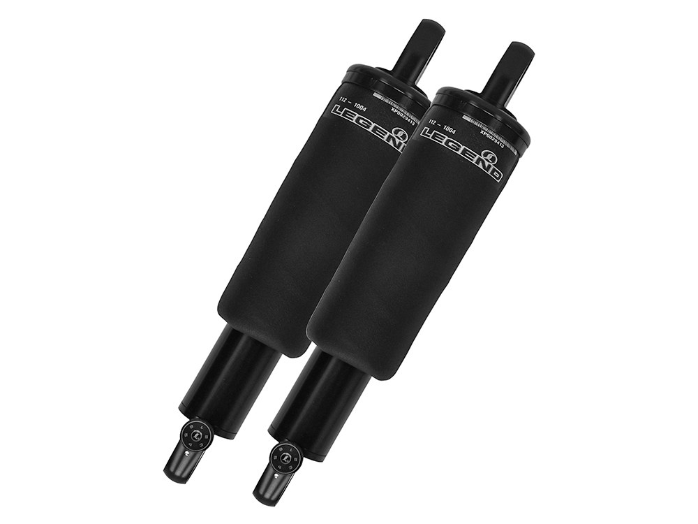 AIR-A Series, Adjustable Rear Air Shock Absorbers - Black. Fits Sportster 2004-2013.