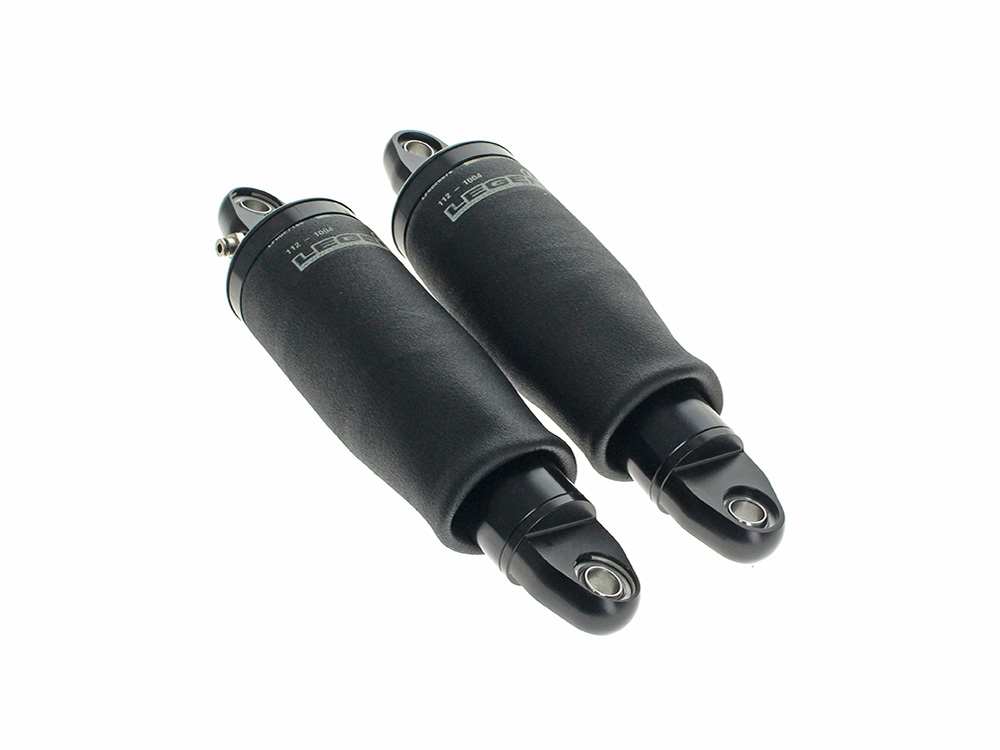 AIR Series, Rear Air Shock Absorbers - Black. Fits CVO Touring 2023up & Street Glide & Road Glide 2024up