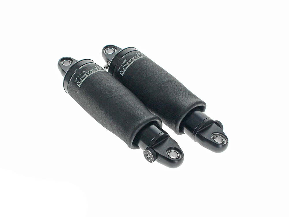 AIR-A Series, Rear Air Shock Absorbers - Black. Fits CVO Touring 2023up & Street Glide & Road Glide 2024up