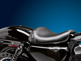 Bare Bones Solo Seat. Fits Sportster Forty-Eight & Seventy-Two 2010-2021.