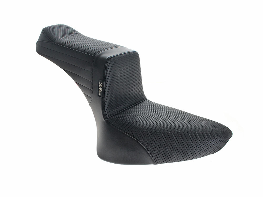 TailWhip Dual Seat - Basket Weave. Fits Softail 1984-1999.