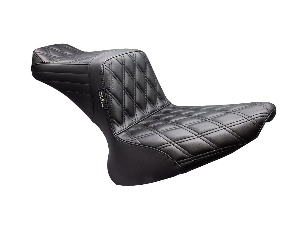 TailWhip Dual Seat - Double Diamond. Fits Softail 2000-2017 with 130 or 150 OEM Rear Tyre.