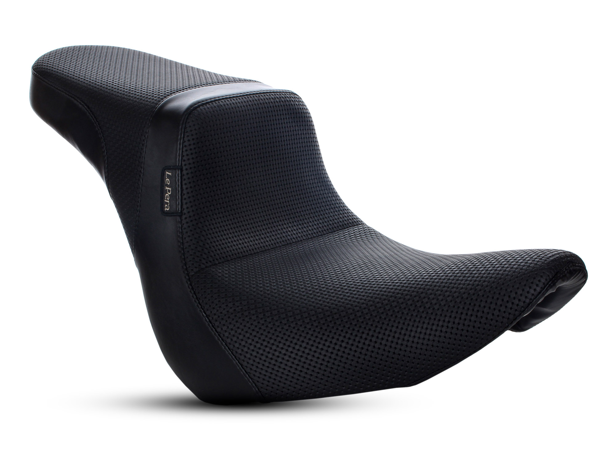 Daytona Dual Seat with Basket Weave. Fits Sport Glide & Low Rider 2018up & Low Rider S 2020up.