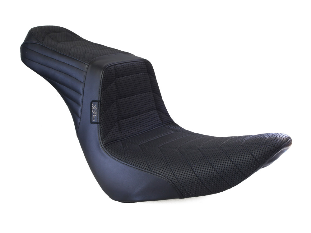 TailWhip Dual Seat with Track Pleated Seating. Fits Sport Glide & Low Rider 2018up & Low Rider S 2020up.