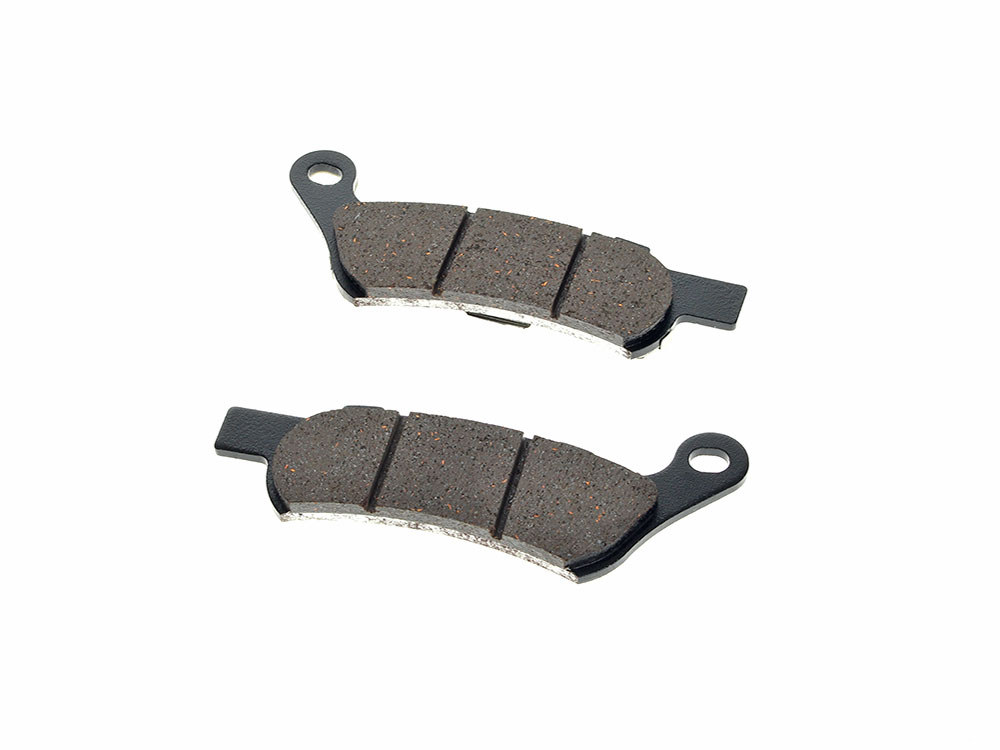 Profiled Z-Plus Brake Pads. ONLY Fits Lyndall Brake Rotors, Rear on Dyna & Softail 2008-2017