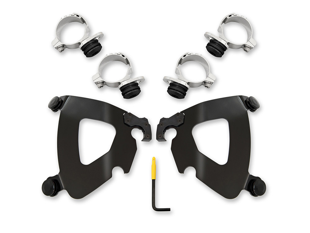 Black Gauntlet Trigger-Lock Mounting Hardware. Fits Scout & Scout Bobber 2015up.