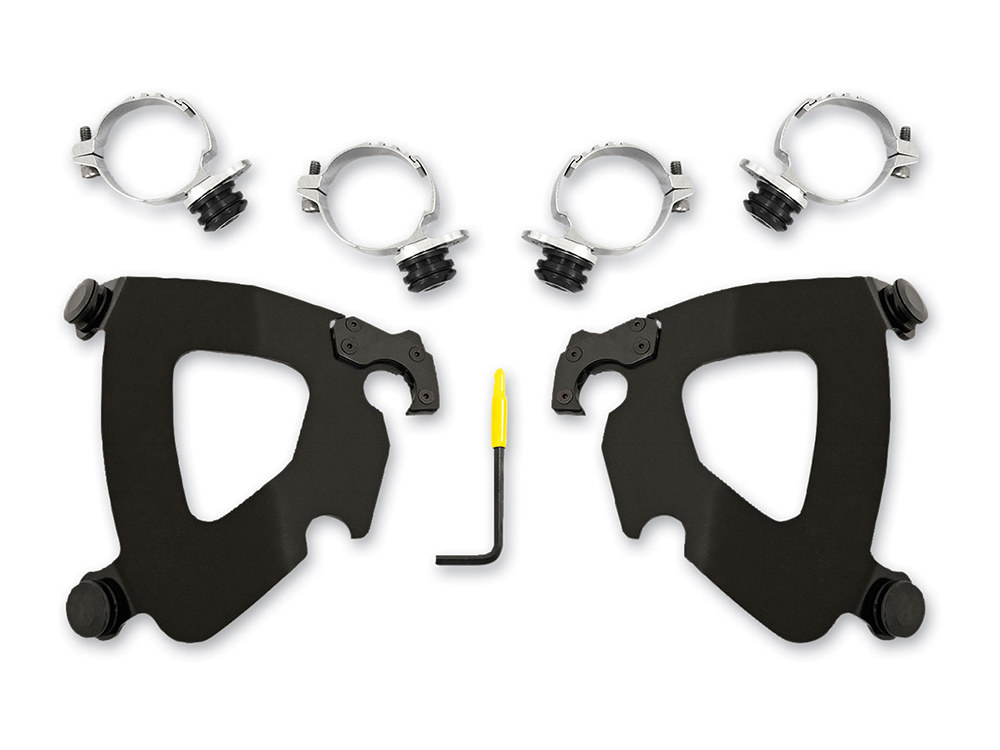 Black Gauntlet Trigger-Lock Mounting Hardware. Fits Low Rider 2018-2020