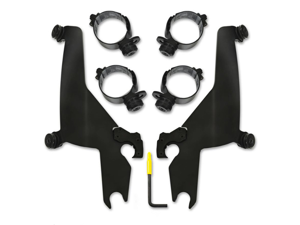 Windshield Mount Kit - Black. Fits Sport Glide 2018-2024