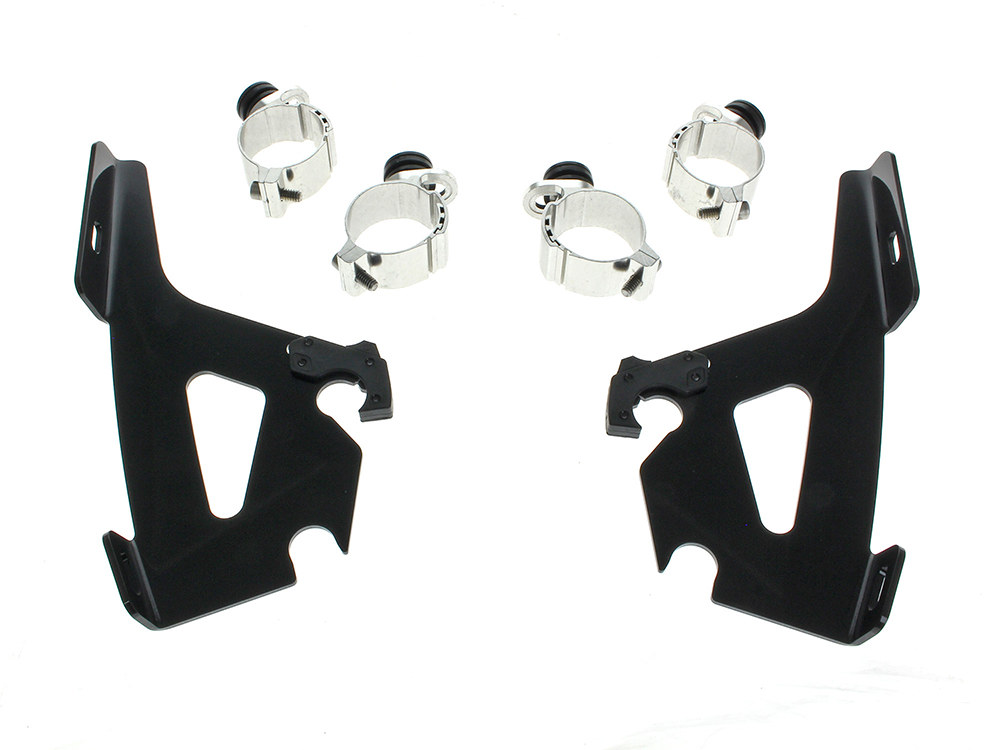 Black Batwing Fairing Trigger-Lock Mounting Hardware. Fits Indian Cruiser Chief & Chief Dark Horse 2022up